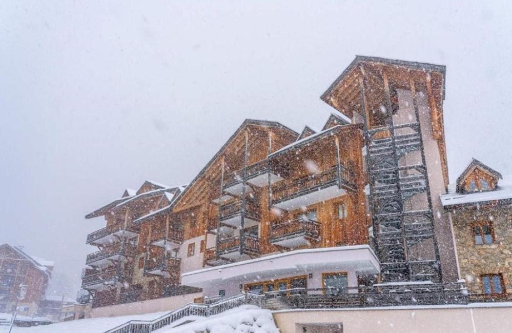 Apt T2 4 Couchages Dans Res. 4 * - Balcons Des Airelles Les Orres Buitenkant foto