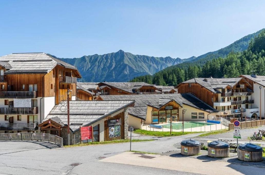 Apt T2 4 Couchages Dans Res. 4 * - Balcons Des Airelles Les Orres Buitenkant foto
